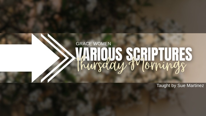 Thursday Morning Women's Study with Sue Martinez logo