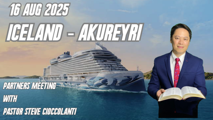 Iceland - Akureyri Partners Meeting with Pastor Steve Cioccolanti logo