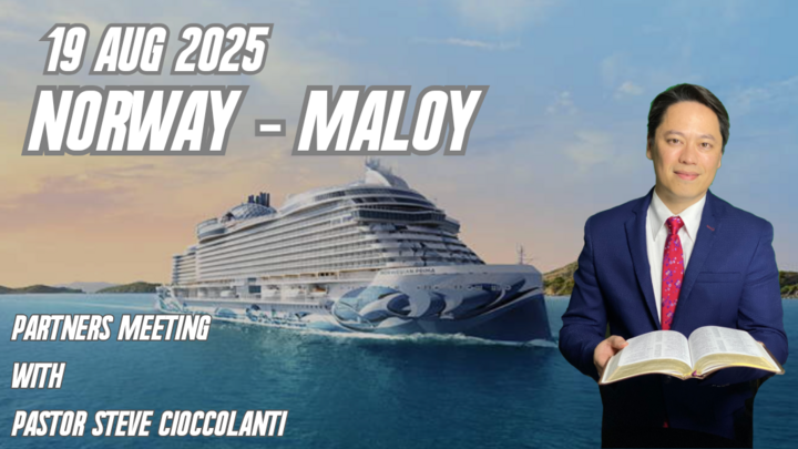 Norway - Maloy Partners Meeting with Pastor Steve Cioccolanti logo