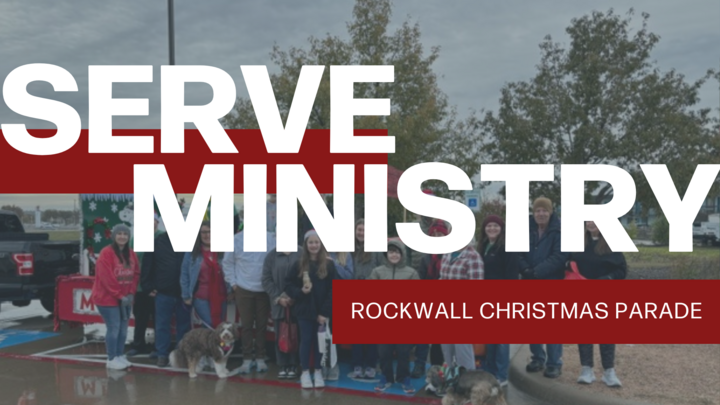 SERVE Ministry: Rockwall Christmas Parade logo