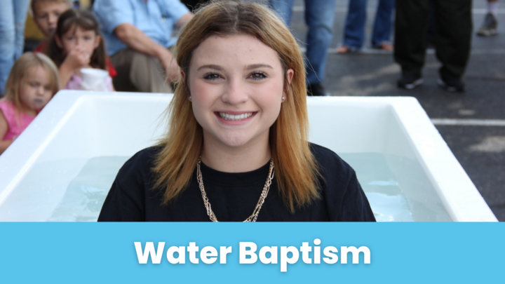 Water Baptism - December logo