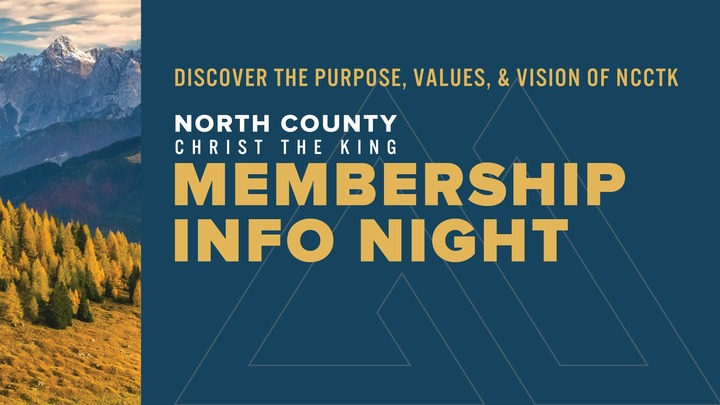 Membership Info Night | April 2026 logo