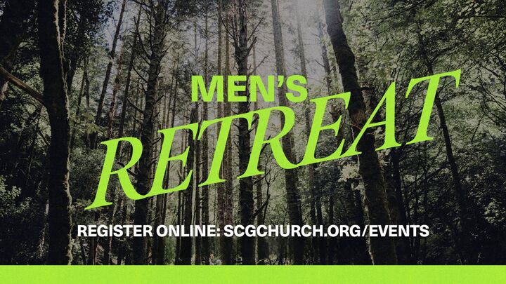 SCG Men's Retreat 2026 logo