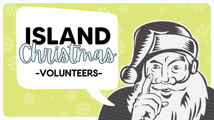Island Christmas Volunteers 2025 logo