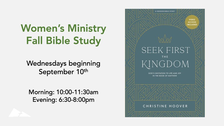 Seek First the Kingdom - Women's Bible Study | St. George logo