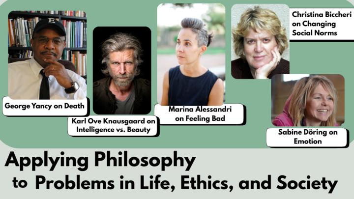 Applying Philosophy to Problems in Life, Ethics, and Society logo
