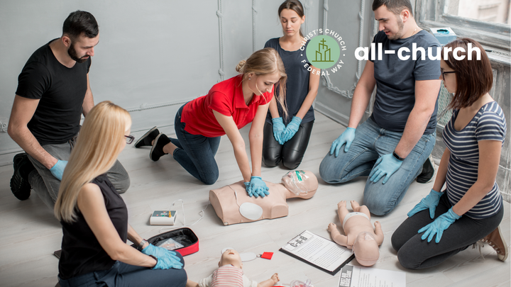 CPR, First Aid & AED Training Class logo