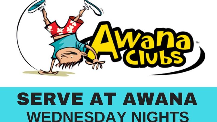 Serve at AWANA 2025-2026 logo
