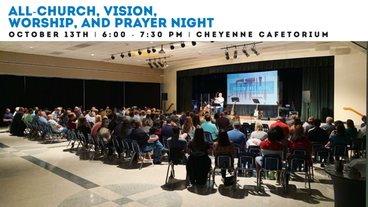 All Church Vision, Worship & Prayer Night logo image