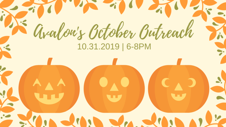 Avalon's October Outreach logo image