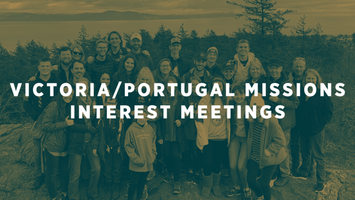 Victoria & Portugal Mission Trip Interest Meetings logo image