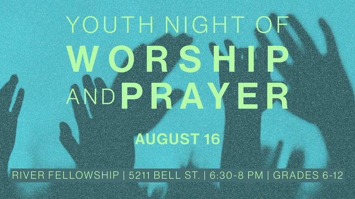 YOUTH WORSHIP AND PRAYER NIGHT logo
