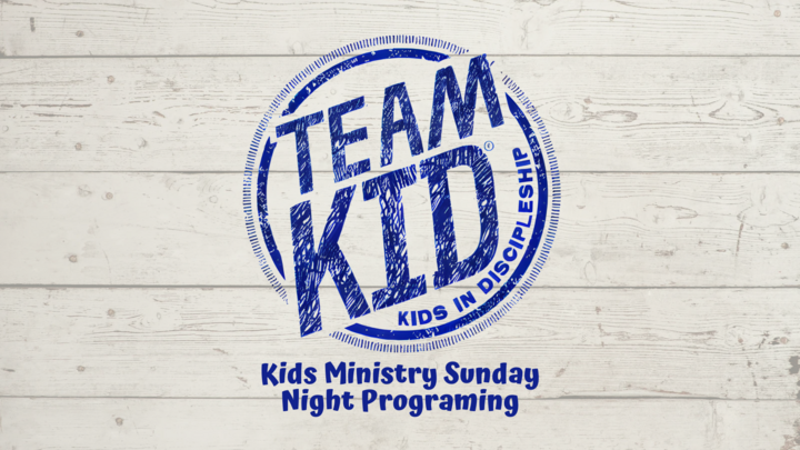 Kids Ministry Sunday Night Programing logo
