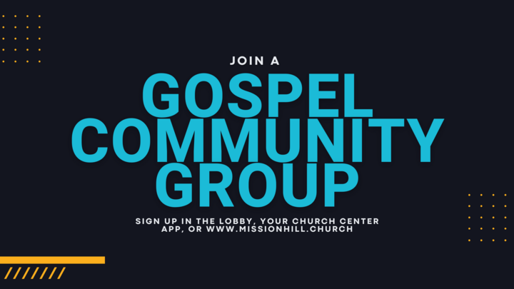 Gospel Community Groups logo