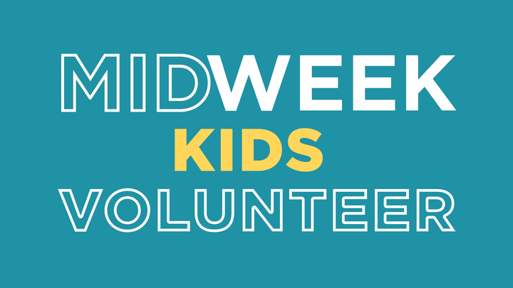 2025-2026 Midweek VOLUNTEER for Kids logo