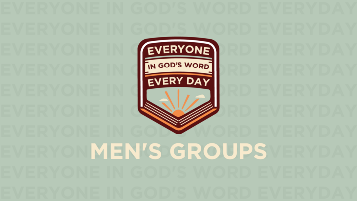 Fall 2025 Men's Groups logo