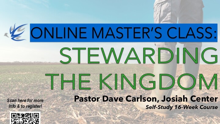 ONLINE - Stewarding the Kingdom with Pastor Dave Carlson logo