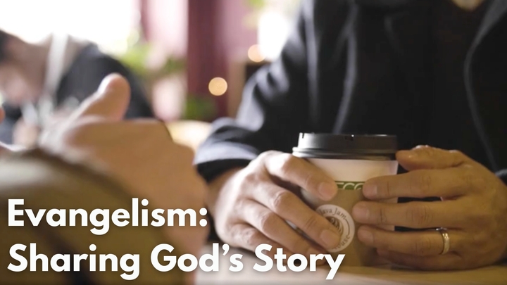 Merge Class: Evangelism - Sharing God's Story logo
