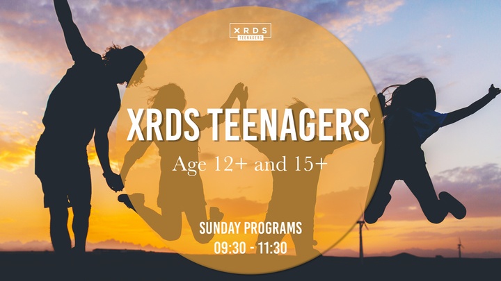 XRDS Teenagers 12+ & 15+ logo
