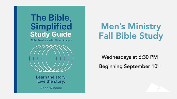 The Bible, Simplified - Men's Bible Study | St. George logo