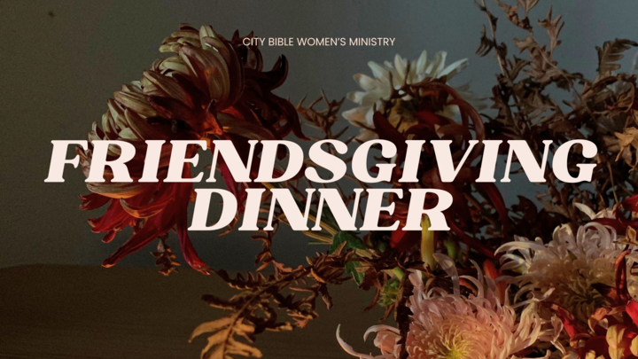 Women's Friendsgiving Dinner logo