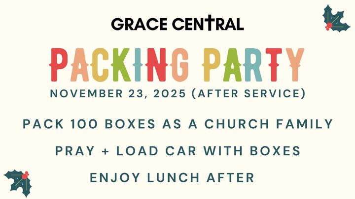 Shoebox Packing Party logo