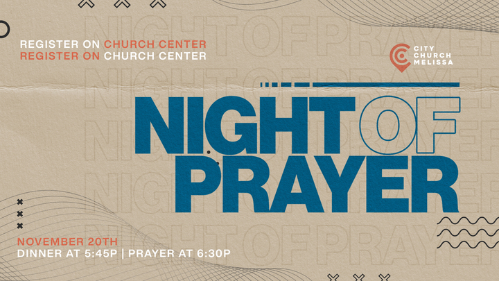 Night of Prayer Family Meal logo