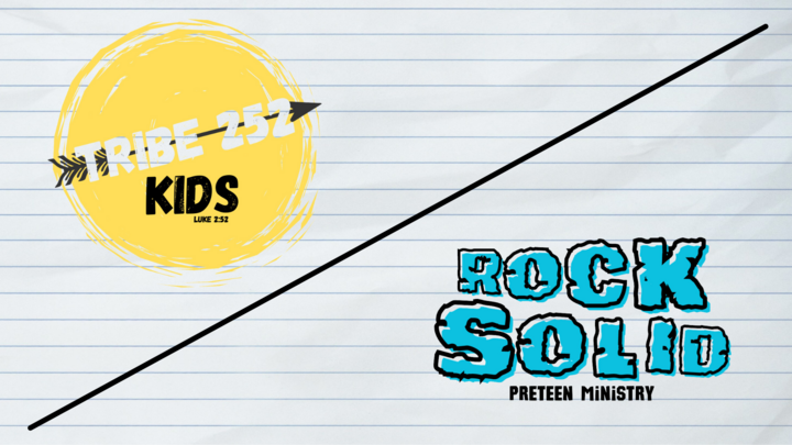 Tribe 252 (grades K-3) and Rock Solid (grades 4 and 5) logo