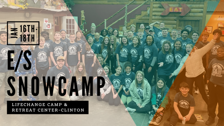 Evangel Students Snow Camp Retreat logo