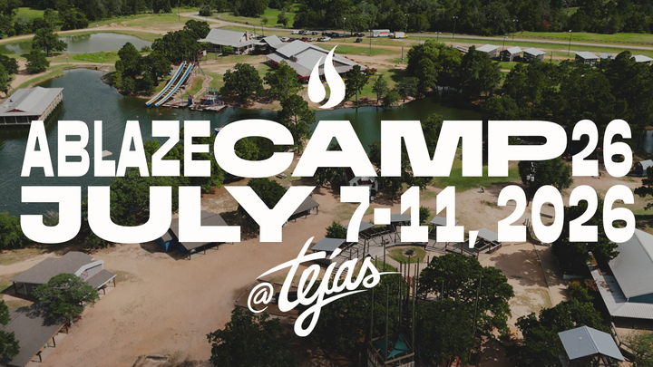 Ablaze Camp 2026 logo