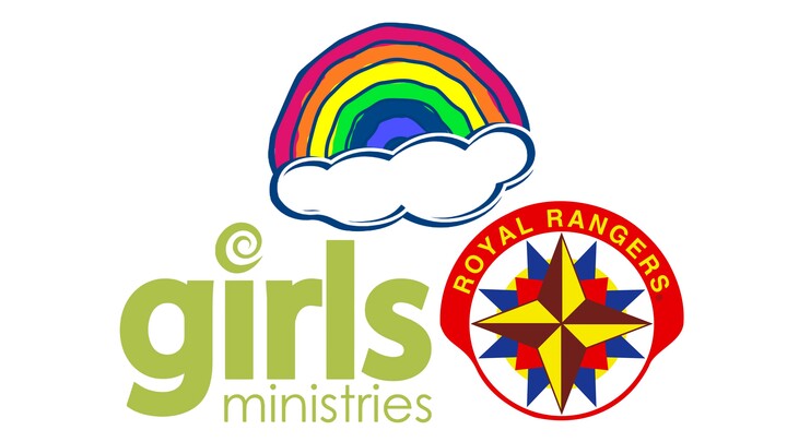 Girls Ministries, Royal Rangers and Rainbows logo