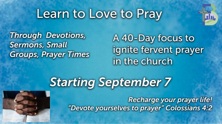 Learn to Love to Pray logo