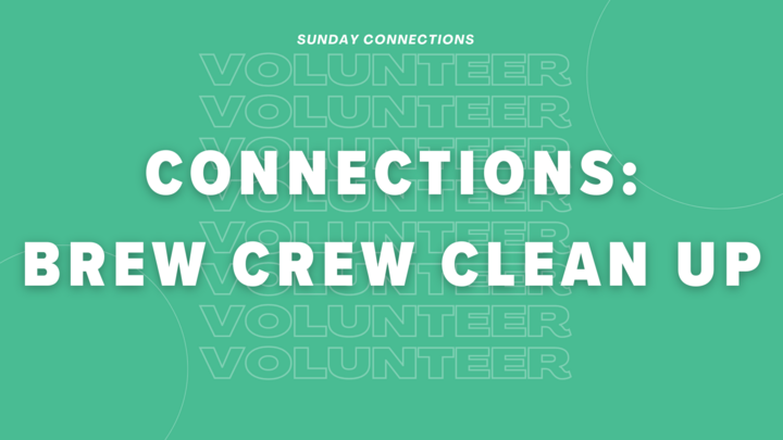 Connections: Brew Crew Clean Up logo