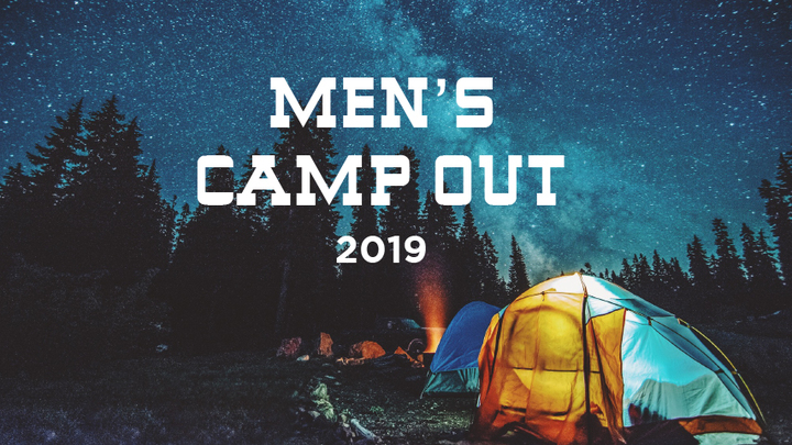 Men's Camp Out 2019 logo image