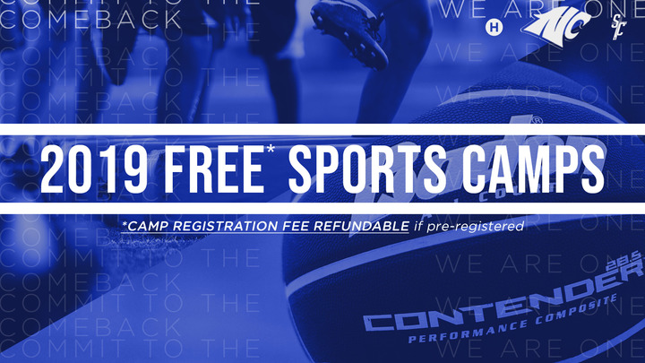 2019 Free Sports Camps // Girls Basketball - 6th - 8th Grade logo image