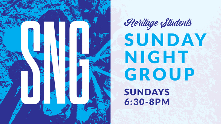 SNG - Sunday Night Group (Heritage Students) logo