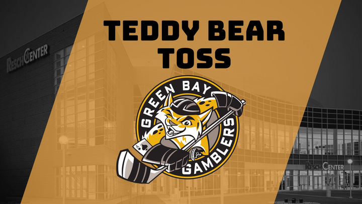 Green Bay Gamblers Teddy Bear Toss Game logo