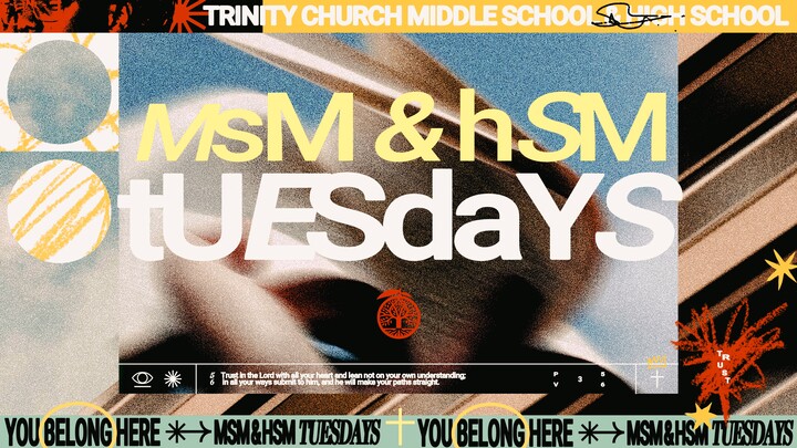 HSM Tuesdays 2025-26 logo