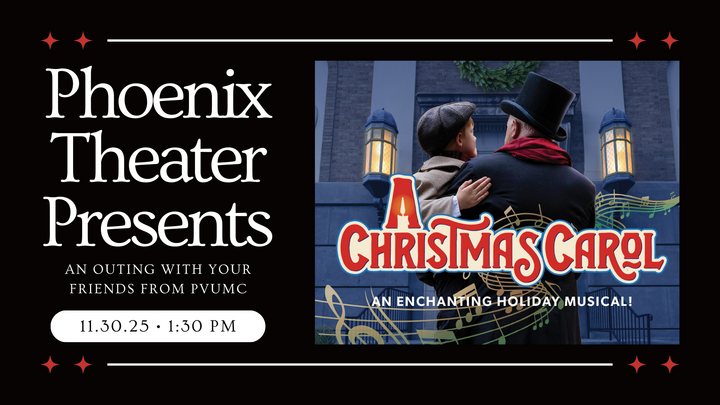 A Musical Christmas Carol at Phoenix Theatre Company  logo