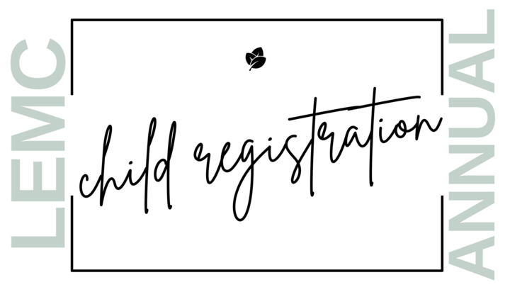 Annual Child Registration Form 2025/2026 logo