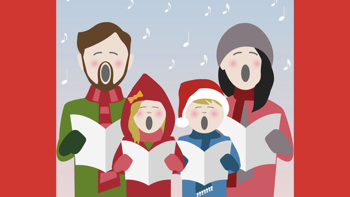 Christmas Caroling to Homebound logo