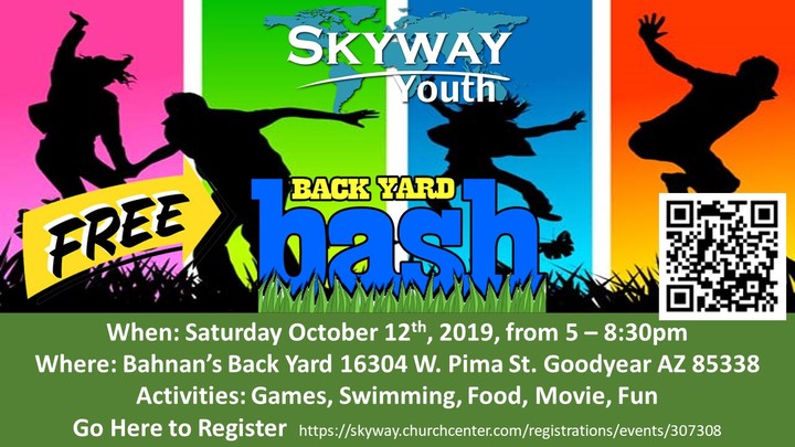 Youth Back Yard Bash logo image