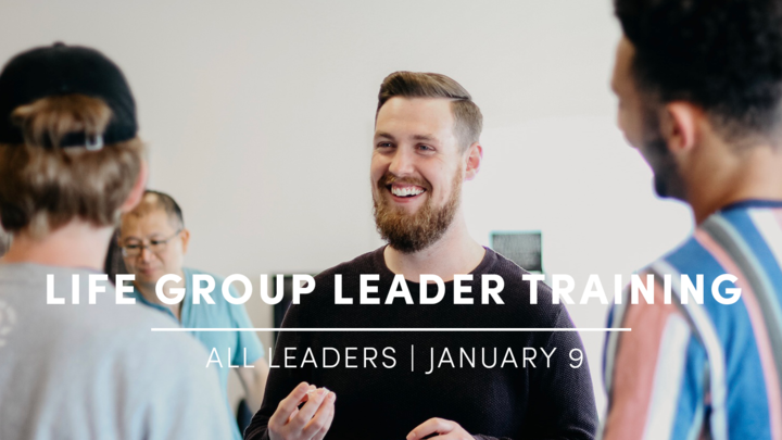 Life Group Leader Training - Winter Semester logo image