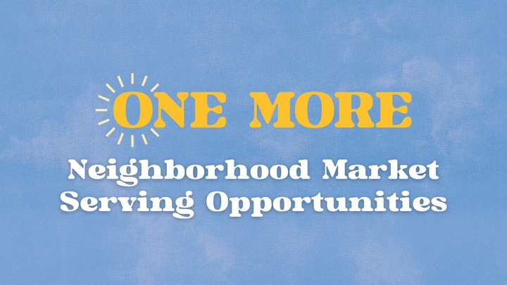 One More Neighborhood Market logo