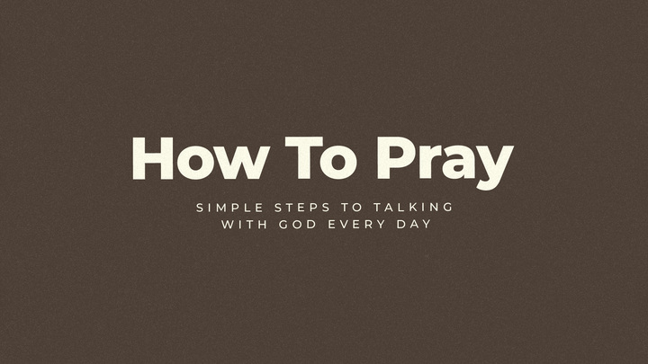 How to Pray logo