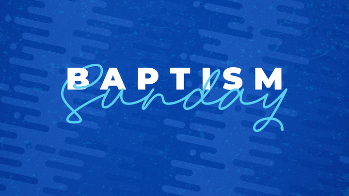Baptism Sunday logo