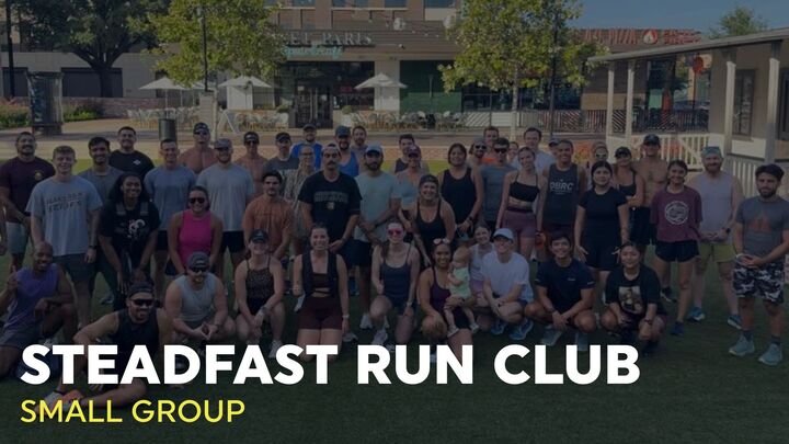 Steadfast Run Club I Small Group logo