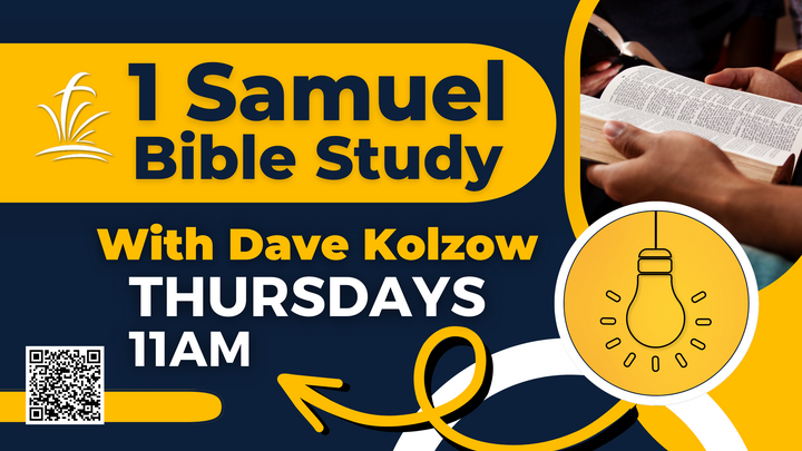 Bible Study on 1 Samuel with Dave Kolzow logo