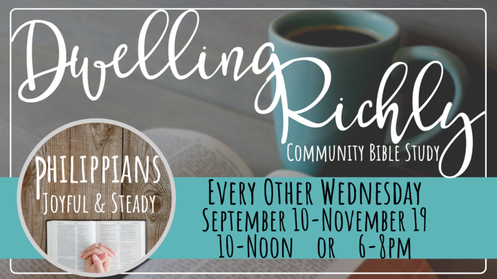 Dwelling Richly Bible Study-Philippians logo