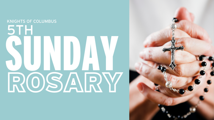 Fifth Sunday Rosary Program logo